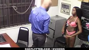 Wow, Tori Montana gets creamy blowjob surprise for stealing!