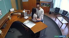 i'm a virgin teen in fake hospital getting fucked by doctor for first time