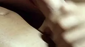 Brazilian brunette babe gives intense blowjob and swallows cum on beach.