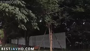 Ever tried hardcore Japanese action outdoors with sexy teen Yuuka Kaede?