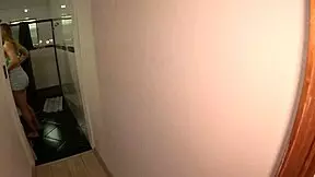 Gabily Castro Arrives at Mansion for Wild First-Time Shower Fun