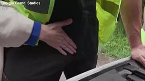 Cartrouble 1: Rebel Rhyder Takes BWC Deep, Rough Dap, Big Gapes, Creampie Swallow