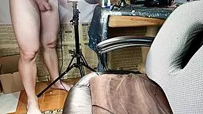 Asian Sucks White Cock