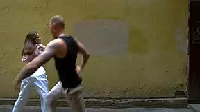 Severe Russian gopniks dominate hard sex in three stripes style with margo von teese