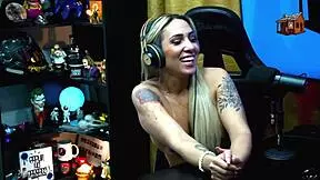 Ruan Kisses Bruna Lambertini, She Sits Naked on His Lap, Cock Rises in Outdoor Podcast