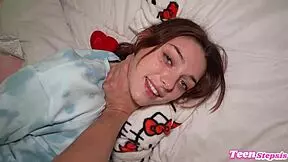 Daddy Teases Young Girl With Monster Cock And Deepthroat