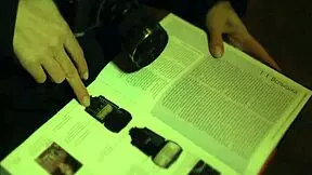 Nerdy Playgirl Impaled On Strapon