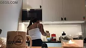 braless sexy college girls party in thongs at house