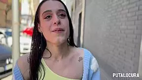 Putalocura - La Delgadita Española Briseida Myers Es Pillada Por Torbe