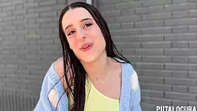 Putalocura - La Delgadita Española Briseida Myers Es Pillada Por Torbe