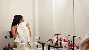 the sad guy finds relief in cami strella's busty latina embrace