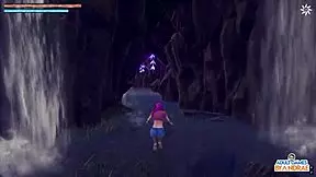 Inked Asian Gives Head To Huge Dick With Deepthroat Sucking.