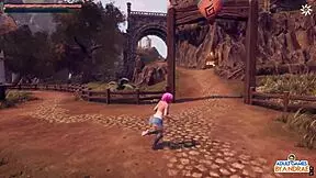 Inked Asian Gives Head To Huge Dick With Deepthroat Sucking.