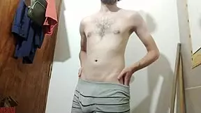 Felt cute, might delete later, but she's masturbating naked with a monster cock.