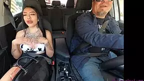 Baby Kat Bent Over for Dirty Talk Cowgirl Creampie with Luis Garay