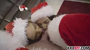 Can these sensual lesbians lick each other's wet pussies?