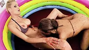 Petite 18 Year Old Nicole Ray Gets Tossed Around On A Cock!