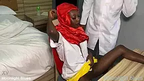 Ebony student seduces teacher before Christmas! 🎄