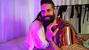 Hot Girl Plays In Fishnets Then Gets Masturbated By Cipriani.