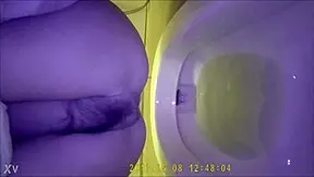asian teen 18+ pee in toilet hidden