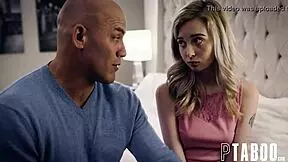 Lexi Lore Gets Daddy's Special Hug With Licking And Fingering