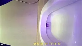 asian teen 18+ pee in toilet hidden