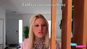 yo, this cute tattooed girl gets drilled hard in her tight ass by the plumber