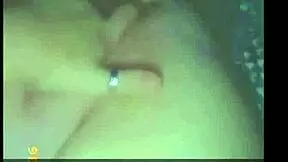 Tinder slut fingers wet pussy solo