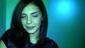 The young girlfriend gets fucked hard in the stairwell by her pickup