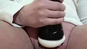 want to see a fleshlight fuck with a close-up cumshot?