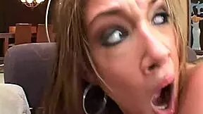 Tory Lane is LOUD when DOUBLE PENETRATED. Covered in THICK CUM!