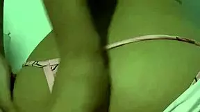 innocent young teen shows off pajamas craving double penetration 😍