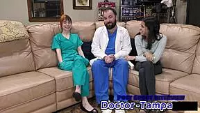 Dr Tampa Questions Care with Ditria Rose in Hospital Roleplay
