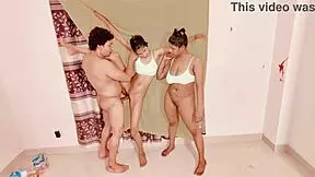 uttaran20 babe gets wild sharing bisexual boyfriend in ffm trio before mess