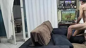 Jasmine Santana takes Big Macky's huge cock anally, and I'm scared I'll be next