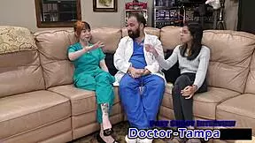 Dr Tampa Questions Care with Ditria Rose in Hospital Roleplay