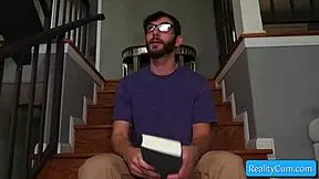 Stepbrother discovers stepsister's fun with bestie