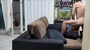 Jasmine Santana takes Big Macky's huge cock anally, and I'm scared I'll be next