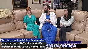 Dr Tampa Questions Care with Ditria Rose in Hospital Roleplay