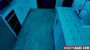 Step Daughter Teases Him Into Hard Bedroom Action