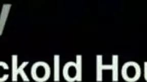 Girlfriend wakes cuckold boyfriend for threesome with his friend