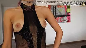 Cute 18-Year-Old Girl Strips Down for Lingerie Session in Stunning 4K Quality