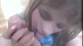 Petite Teen 18+ Performs Blowjob, Handjob, Cumshot