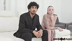 Yo, check this uncut 19-year-old Latino banging hard with Jay Raw and Indica Marie!