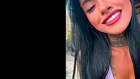 i'm a latina slut getting my pussy stretched by big cock first time