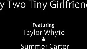 Hot Blonde Threesome Petitehdporn Style