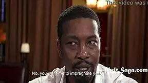 petite dyke rides her bbc boss for his spunk