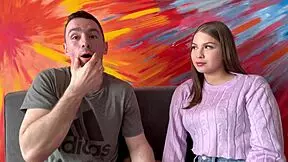 Stepsiblings sneak and fuck behind parents back