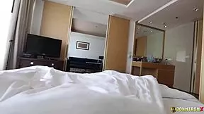 Johntronx Morning Sex Bent Over With Creampie Filling