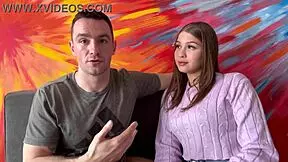 Stepsiblings sneak and fuck behind parents back